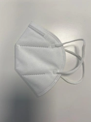 Disposable non-sterile non-woven disposable respirator without exhalation valve FFP2 KN95