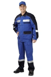 Men's suit "Leader"/jacket,dungaree/, model 3.082