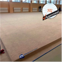 Rhythmic gymnastics carpet