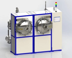 Hydrogen chamber electric resistance furnace of SNNE type
