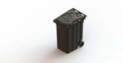Mobile bin 360l Art.28.C29.V/1 (20.806.98.PE; 21.055.98.PE.V/1)
