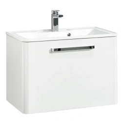 Vanity cabinet under sink Aquaton Valencia 75 white pearl 1A123601VAG301.A123.6.01V.AG3.0