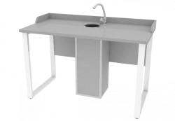 Work table with chemistry set 1200x600x750mm (WxHxH)