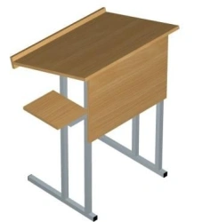 Drawing and painting table with back cover