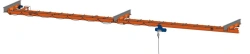 Electric overhead suspension single girder overhead travelling cranes with lifting capacity up to and including 10 tonnes