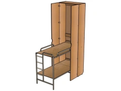 Lift 2-drawer bed / K09
