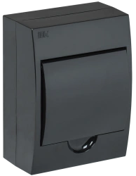 MKP12-N-06-41-K02 KREPTA 3 Plastic enclosure ShchRN-P-6 IP41 black IEK