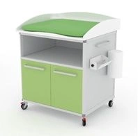 Medical changing table according to TU 32.50.30-030-69573749-2021, article number DM-1-106-45.K2.F5