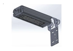 LED luminaire "Industrial Design MTM IoT" series KUBIK 60 One module 59w, 9,450Lm, 160Lm / watt