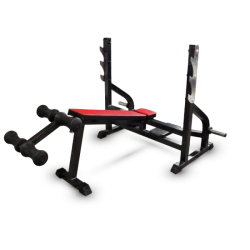 Bench-stand for downward angle bench presses