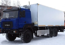 Means of transport - vans for the carriage of foodstuffs (isothermal/refrigerated) of type 6YN32, modifications 6Y1310 on ba