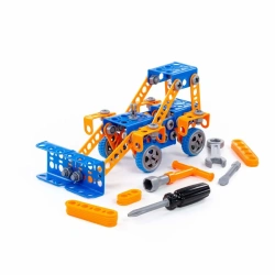 Constructor "Inventor" - "Tractor-Loader No. 1" (141 elements) (in a packet), Item No. 55064