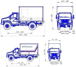 Diesel-engined trucks with technically permissible maximum mass exceeding 3, 5 tonnes but not exceeding 12 tonnes type