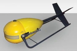 Hydroacoustic system towed sonar sector viewer