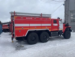 Fire tanker AC 6,0-?0 (5557), type 4344-02, modifications 4344V9, on chassis of modification 5557-1151-60/(5557-60), 5557-1151-,