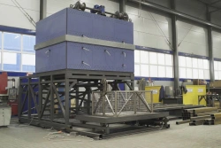 Hooded hydrogen electric resistance furnace type SGZ