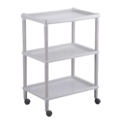 4312410; Shelf unit "FLAVIA" 3 shelves 420X290X610 MM (Light grey)