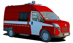 Emergency first aid vehicle N1JF. modification JFAPP1 on the base vehicle JUNFENG K33 mod. K32-5651, K33-5661, K33-5161, K