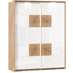Fiji LD.659100.000 Double-leaf wardrobe (Oak Gold/White )