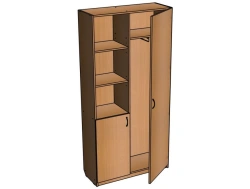 Wardrobe with shelf No.12/ ?12