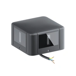 Architectural luminaire SVETHOLL Cuatro Stretta wall-mounted L129 B71 H129 LED 8W housing power supply unit