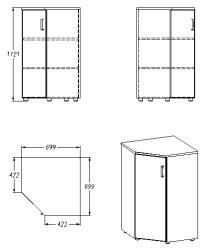 Wardrobe (series 432.112)