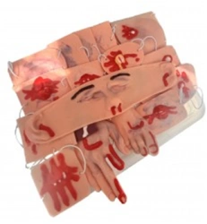 Set of simulators of wounds and lesions from 18 moulds ???18