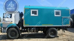 Emergency rescue vehicle of heavy type (class) on chassis KAMAZ-43502 (-D) Type 27393