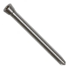 Cortical screw with conical thread