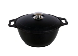 2L cast aluminium saucepan (with non-stick coating) Kukmara TM, with aluminium lid, "Tradition" line