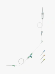 Device for infusion of blood substitutes and infusion solutions PR 23-02/2 (without light protection)