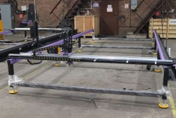 CNC plasma cutting machine of Plazmacroy trade mark Plazmacroy Master series model 6000