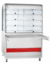 Counter-display neutral PVN-70KM (stainless steel worktop)