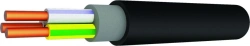 Power cables, not spreading combustion, with insulation and sheathing made of polymer compositions, halogen-free PPGng(A)