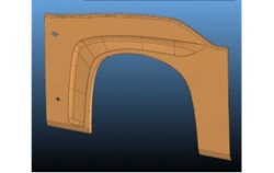 5299230-5402502-51/B Left front arch panel