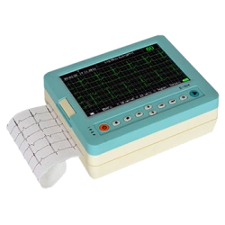 Electrocardiograph multichannel with automatic mode portable EC12T model "E-104"