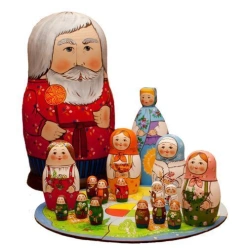 Matryoshka doll "Godovik"
