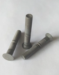 Bolt rivet rods with countersunk head 90° from titanium alloy OST 1 12338-78