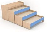 Pull-out children's bed with bedside table Model Kr2
