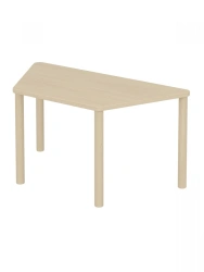 Rectangular children's table 460 / natural wood