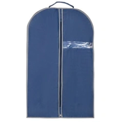 Zipped garment storage cover made of spunbond in various sizes: articles: BL 100-60, BL 100-60-10, BL 120-60, BL 120-60-10,