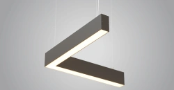 Luminaires with LED light source, INI LED 60 LN series, model BIN60LN0406, trade mark "BOSMA".