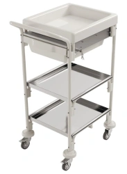 Medical universal trolley TM-"KRONT" according to TU 32.50.50-090-11769436-2023 in version TMp-"KRONT"-1n