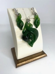 Jewellery set "Melody" (jade)