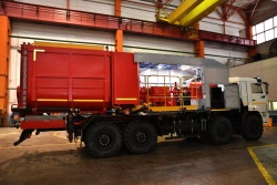 Pumping unit UNB-125x50KSO (on the basis of KamAZ-63501-52 chassis)