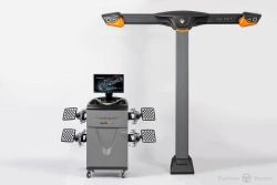 TechnoVector 7 series device for measuring and adjusting wheel alignment angles of vehicles
