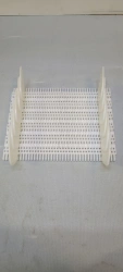 Modular strip ML5010 POM (xx X xx mm; side stop H=xx mm, edge margin xx mm; PP pin; clips)