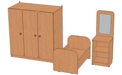 Shelving unit "Play Corner" Model: UI