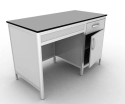 Medical single-desk with drawer and door (Art. SL-003)