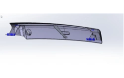 Rear fairing assembly 5299-401-5602610-10